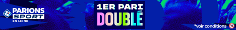 Bannière moyenne cliquable vers le bookmaker Parions Sport